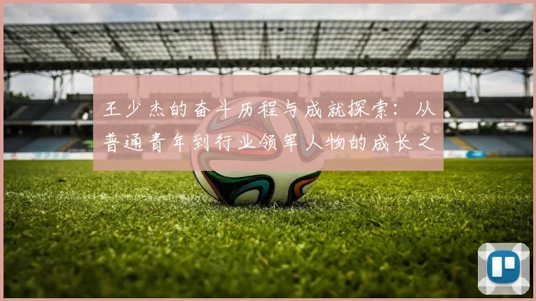 王少杰的奋斗历程与成就探索：从普通青年到行业领军人物的成长之路